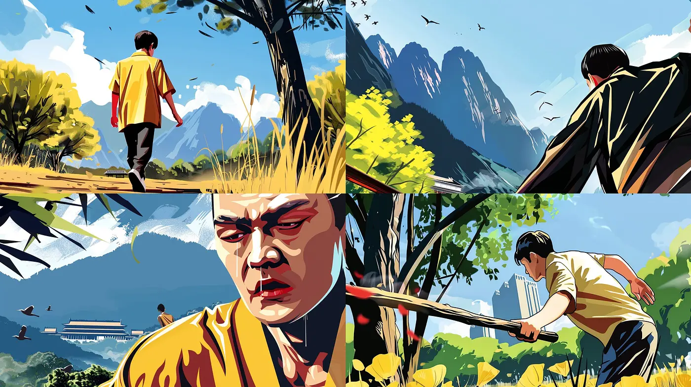 Consistent Vivid Comic Book Illustration Style with a Dramatic Flair - Midjourney sref style