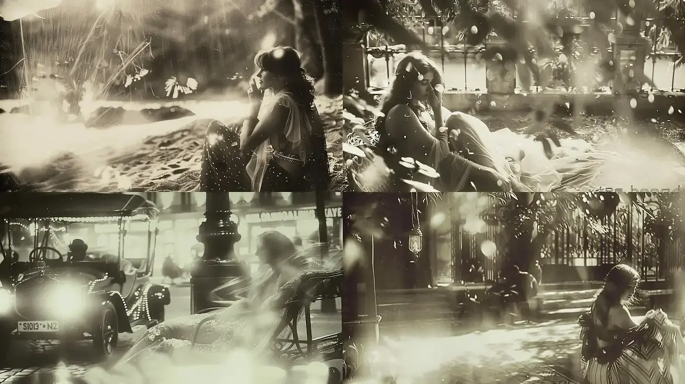 Sepia-toned Nostalgia: A Homage to Silent Film Era Aesthetics - Midjourney sref style