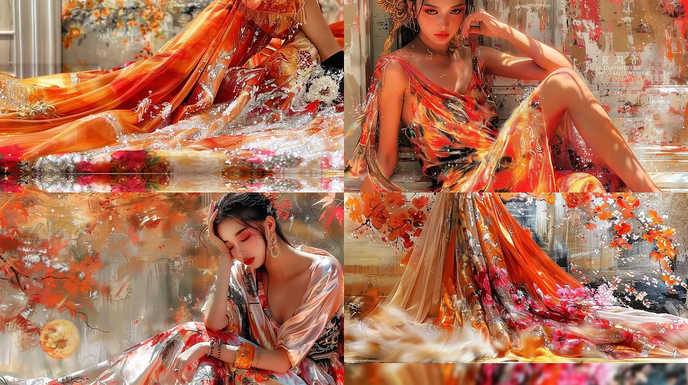 Ethereal Brushwork Harmony: An Artistic Fusion of Impressionism and Surrealism with a Dreamy Chromatic Symphony - Midjourney sref style