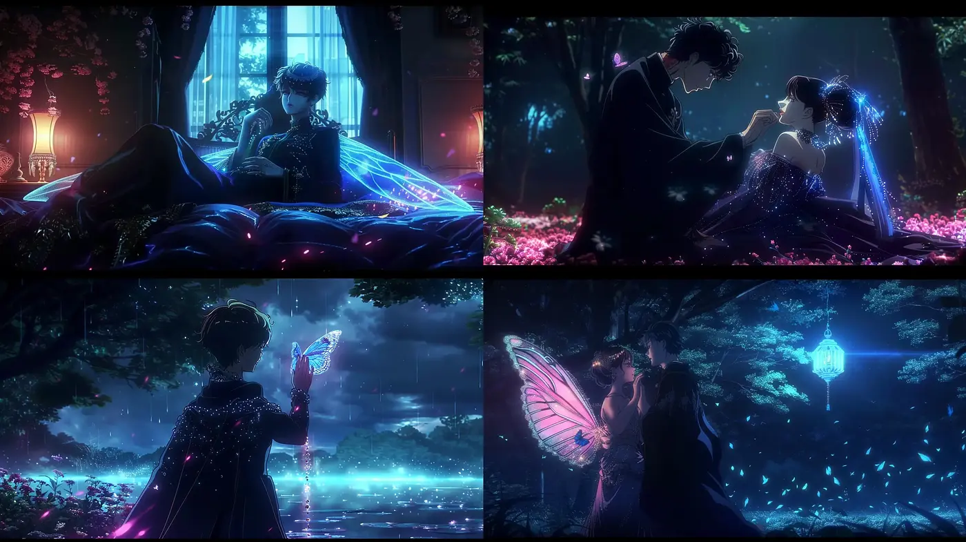 Ethereal Cyber Fantasy: An Enchanting Convergence of Digital and Natural Aesthetics - Midjourney sref style