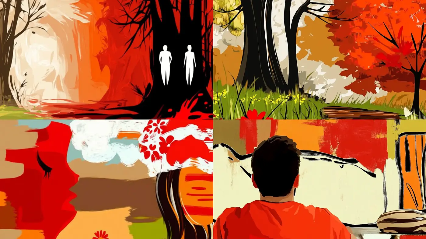 Harmonious Vivid Panoramas in Bold Strokes - Midjourney sref style