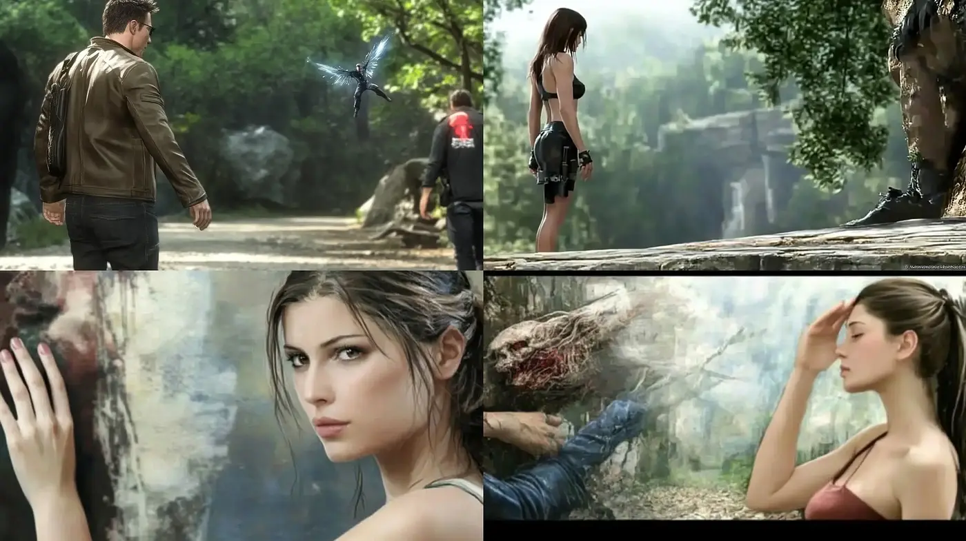 Lush Realism with a Cinematic Edge - Midjourney sref style