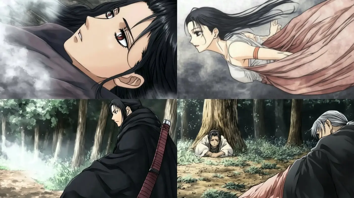 Soulful Anime Portraiture with Earthy Tones and a Cinematic Touch - Midjourney sref style