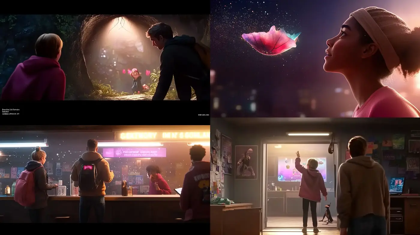 Dreamlike Luminance: A Study in Dusky Hues and Cinematic Storytelling - Midjourney sref style