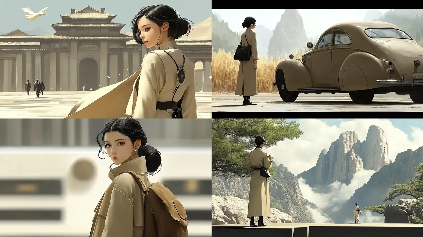 Timeless Elegance in Sepia: A Homage to Serenity and Tradition - Midjourney sref style
