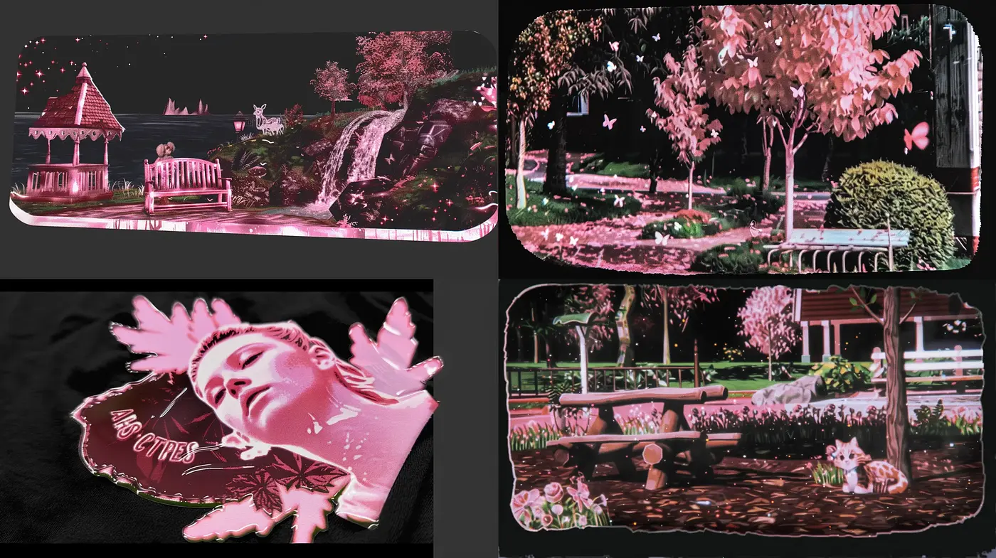Ethereal Twilight Hues with Surreal Overtones - Midjourney sref style