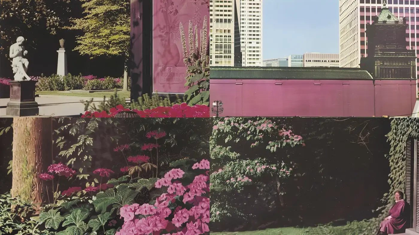 Lush Urban Landscapes with a Dreamy Aesthetic - Midjourney sref style