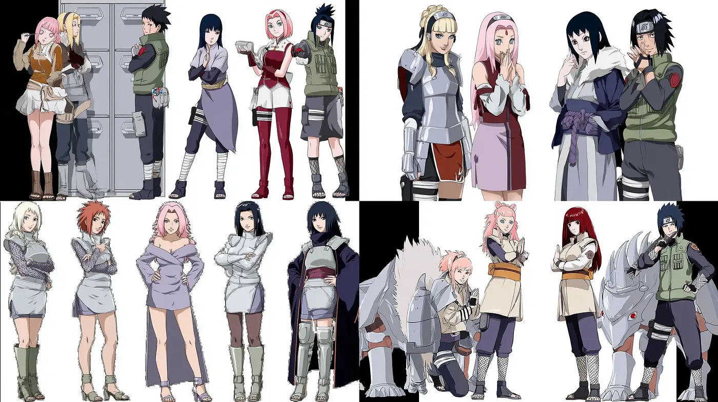 Dynamic and Expressive Character Design with Urban Themes - Midjourney sref style
