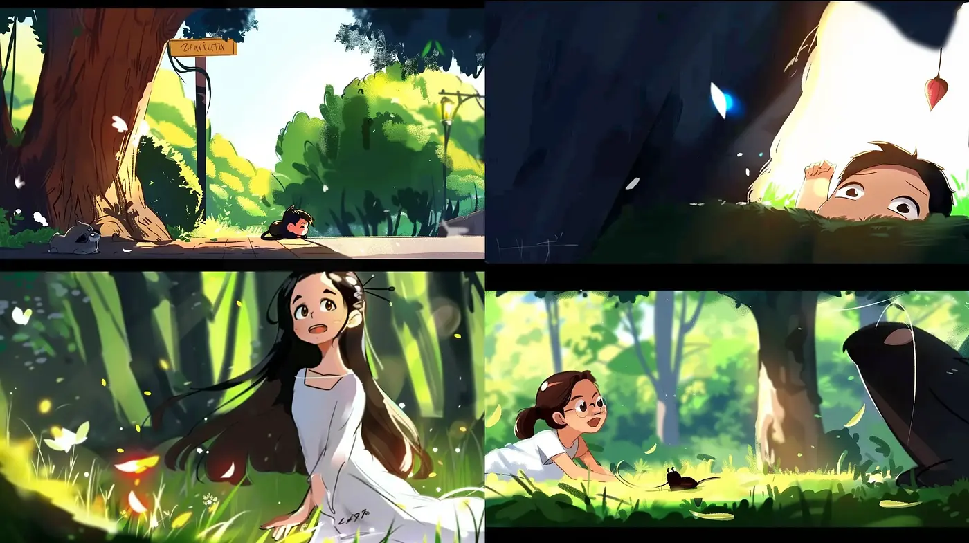 Luminous and Vivid Anime-Inspired Digital Artistry - Midjourney sref style