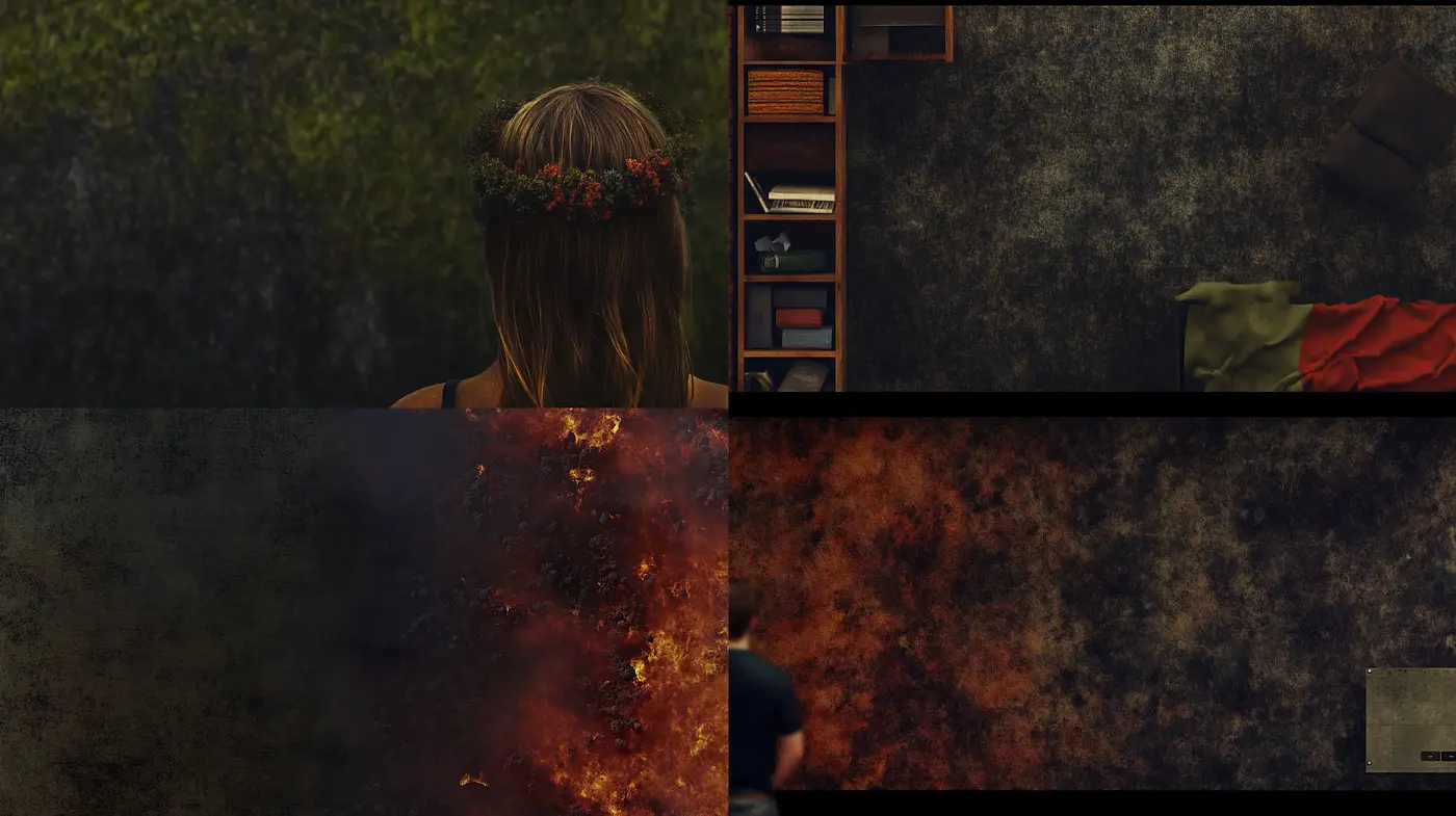 Ephemeral Textures and Earthy Undertones Collection - Midjourney sref style