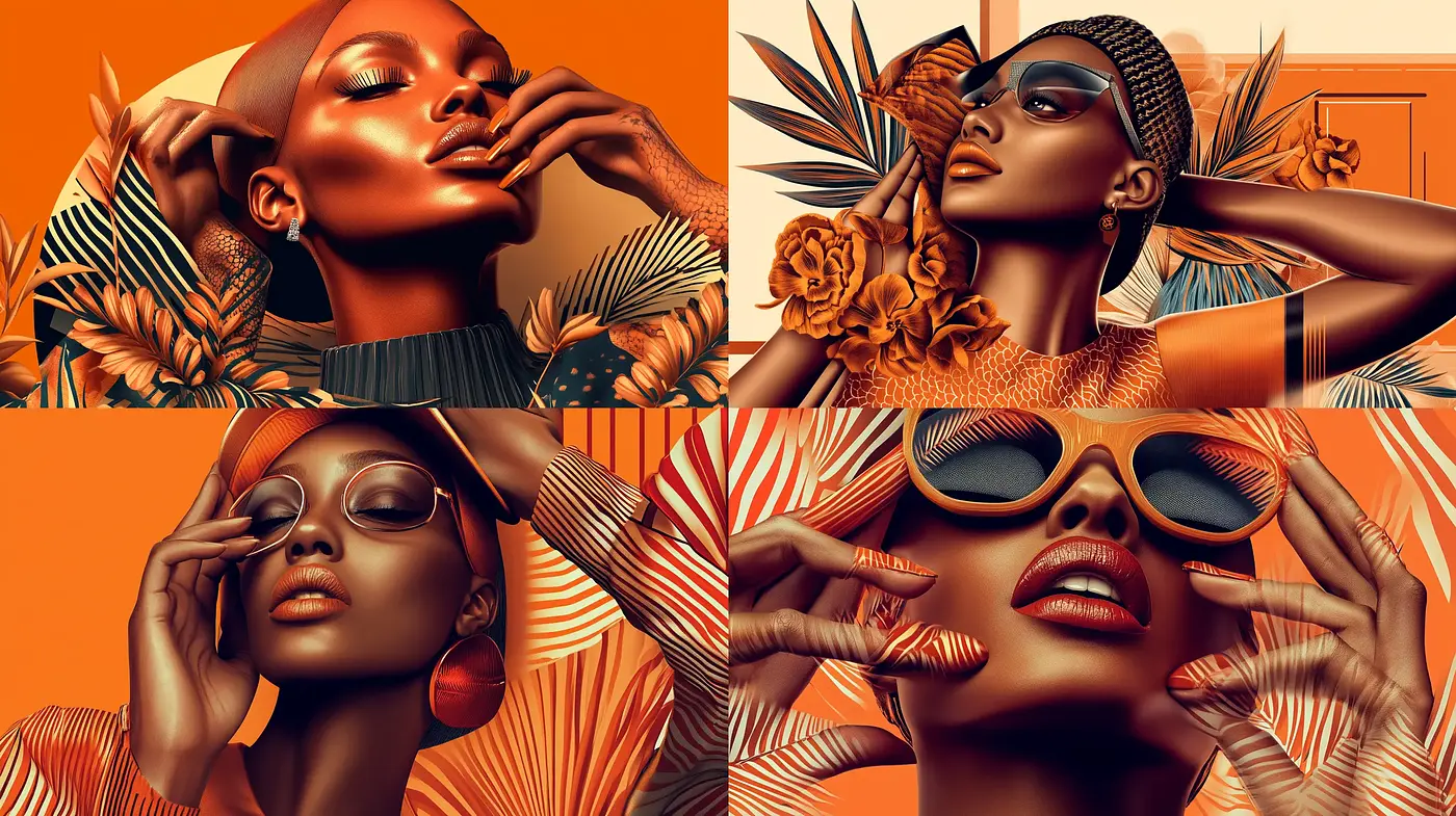 Sunset Hues of Tonal Elegance - A Homage to Stylized Realism - Midjourney sref style