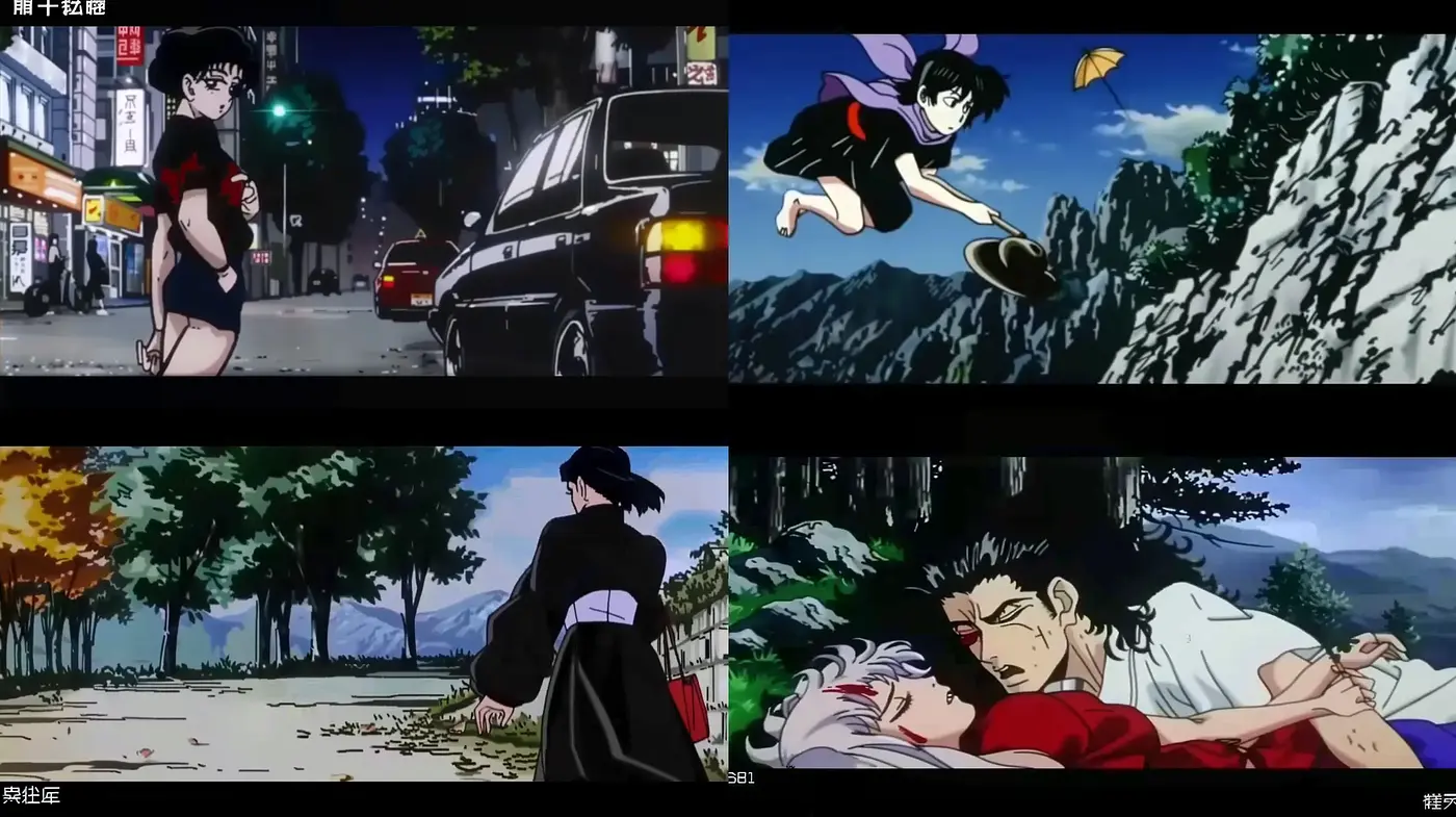 Dynamic Anime Storyboard Essence with Consistent Chromatic Harmony - Midjourney sref style