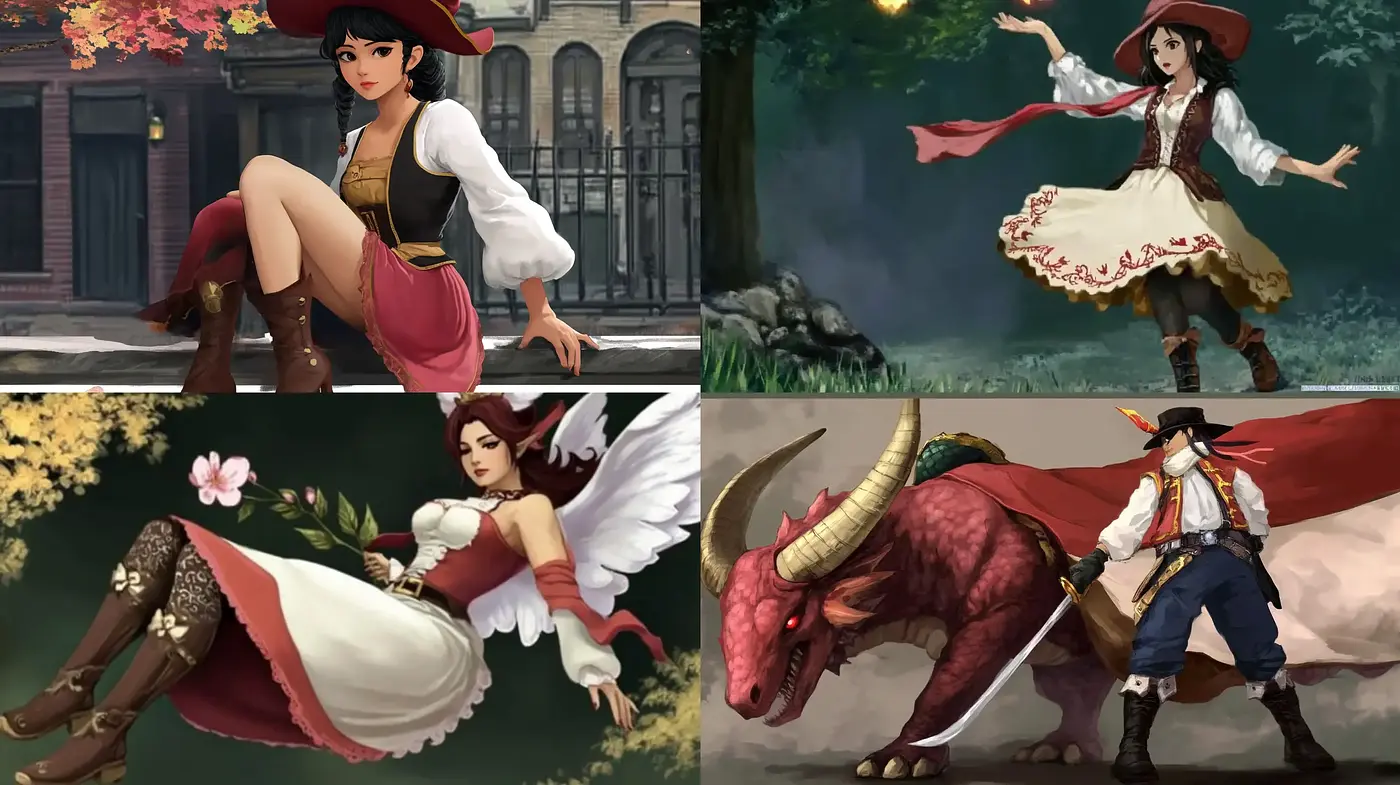 Enchanted Fantasy Adventure: A Consistent Vivid Storybook Illustration Style - Midjourney sref style