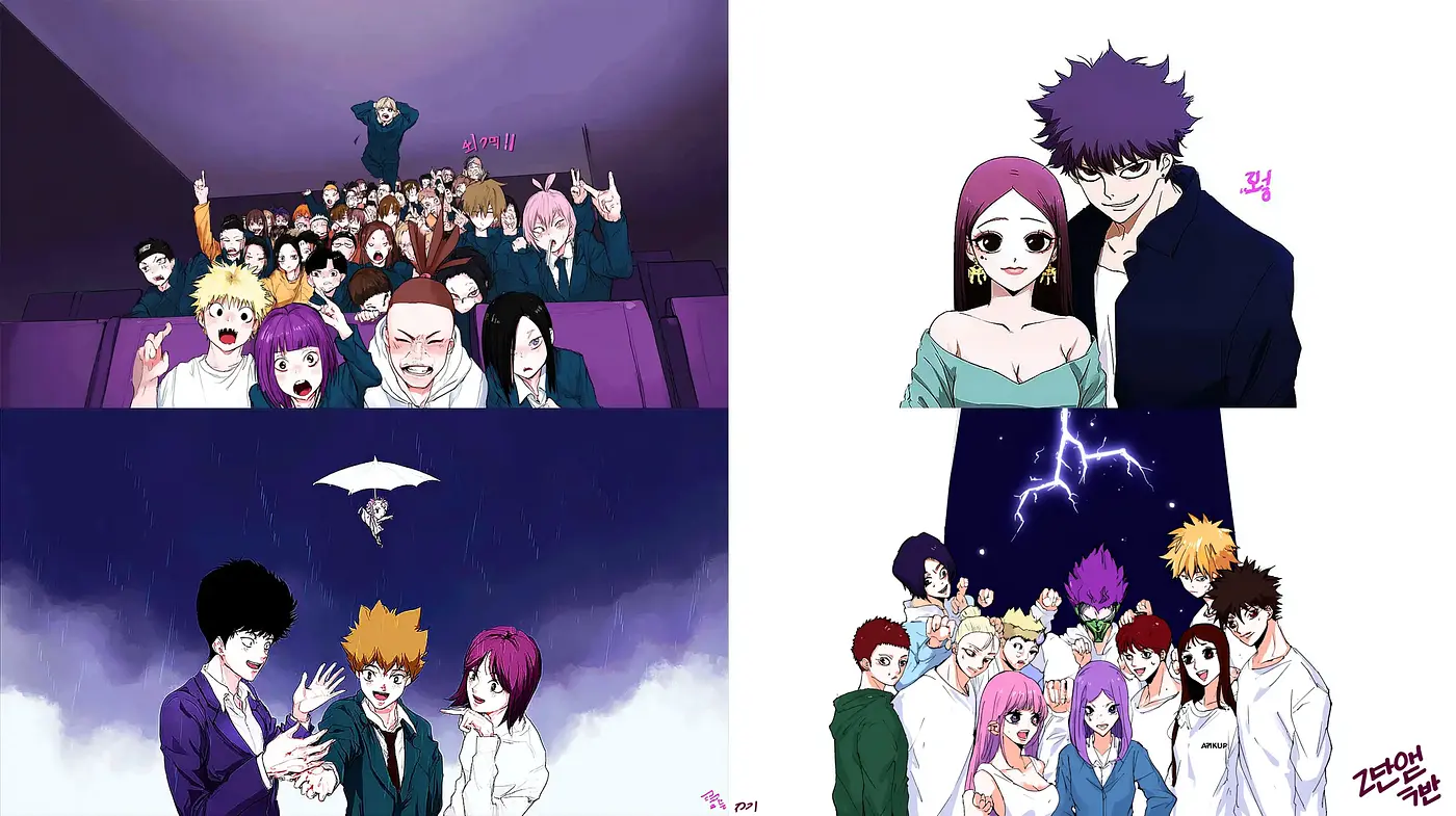 Dynamic and Expressive Anime-influenced Style with Vivid Colors - Midjourney sref style