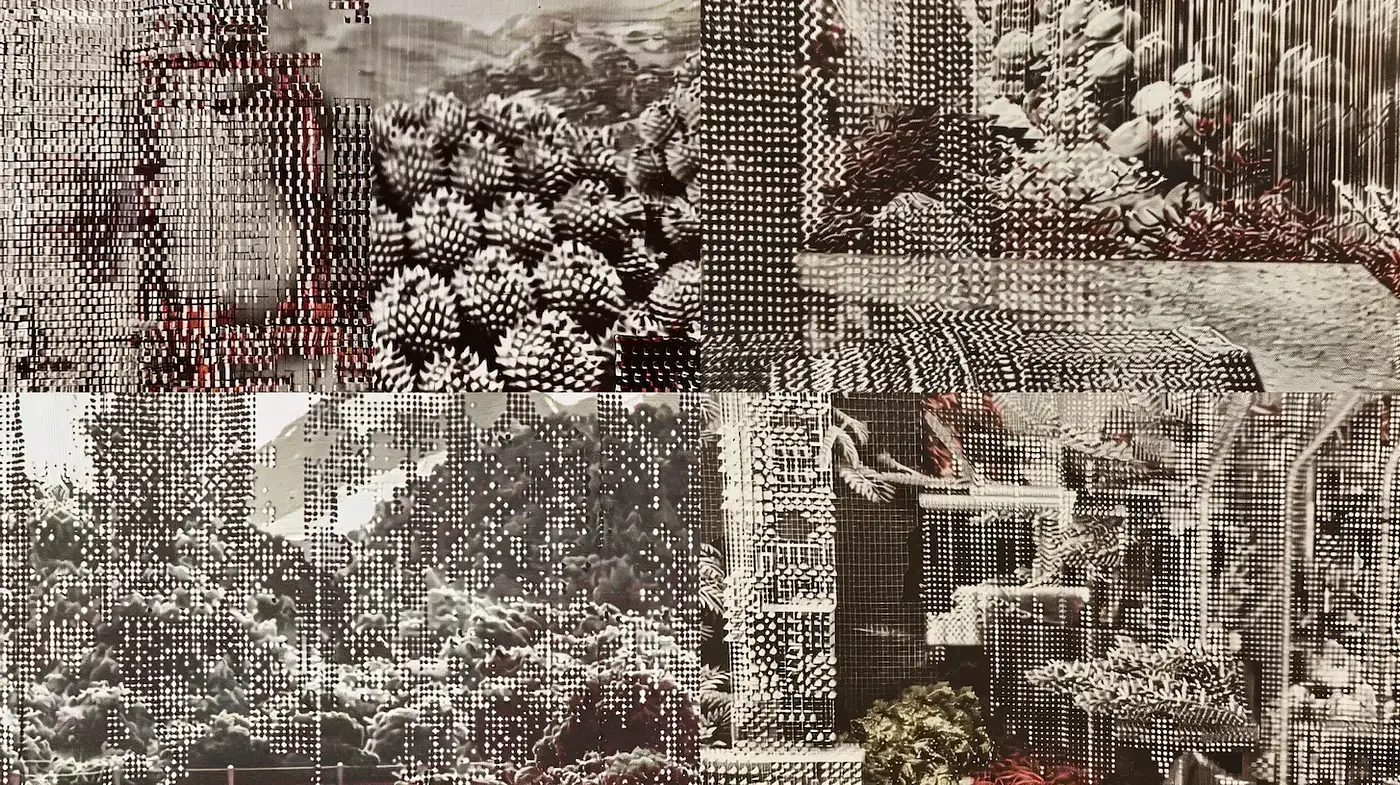 Surreal Textured Landscape with a Nostalgic Undertone - Midjourney sref style
