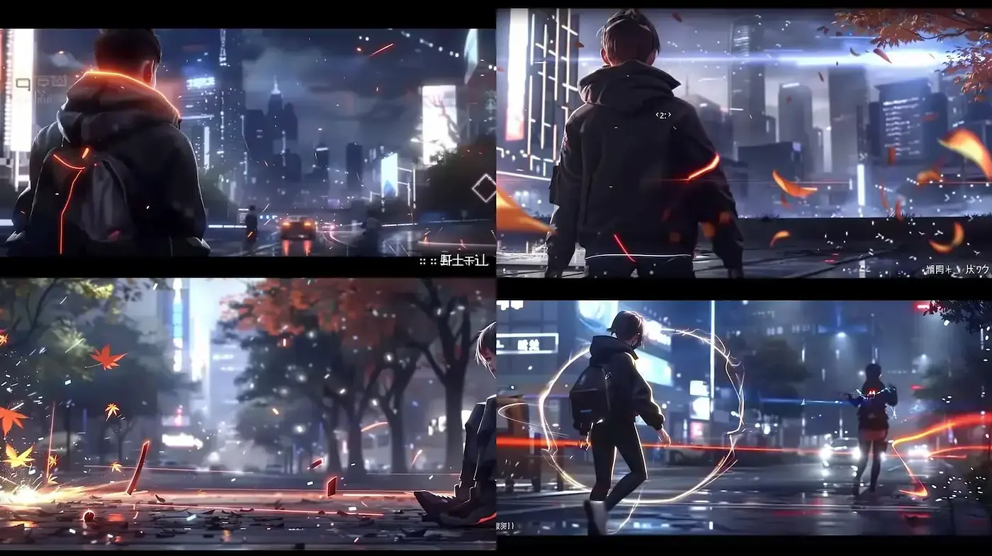Neo-Tokyo Twilight: A Digital Fusion of Anime and Futurism - Midjourney sref style