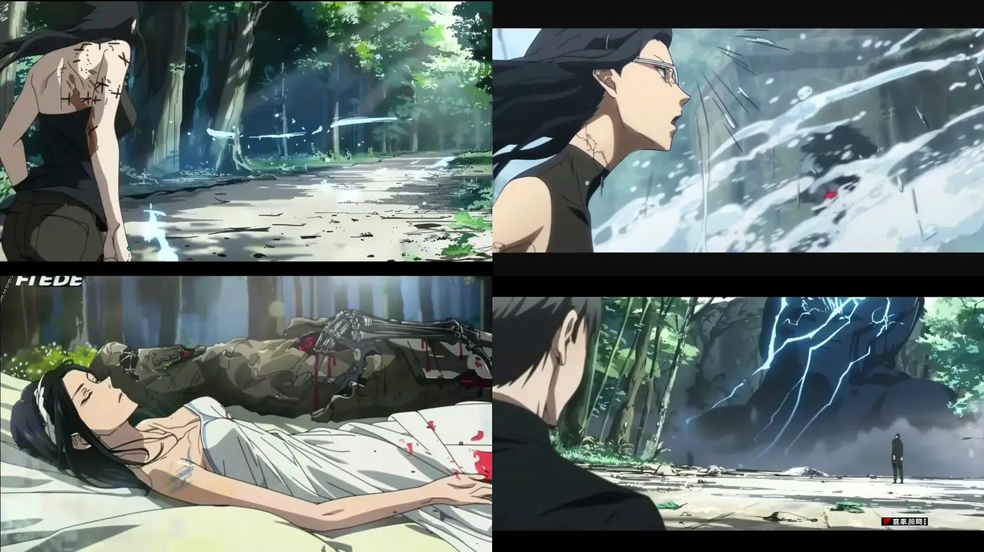 Dynamic Anime-Inspired Cinematic Visuals - Midjourney sref style