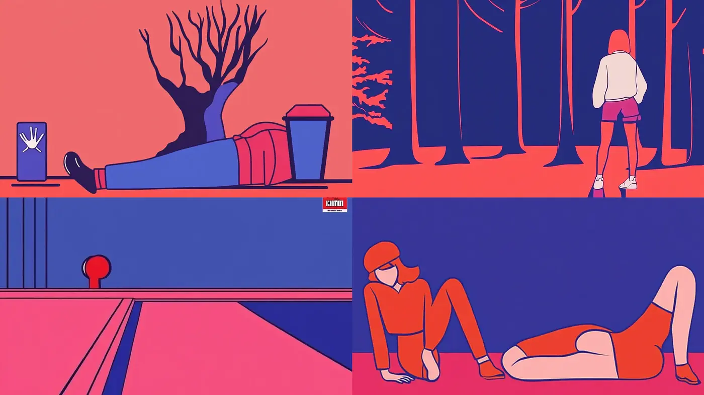 Consistent Chromatic Harmony in Stylized Vector Illustration - Midjourney sref style