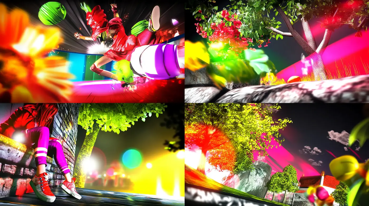 Luminous Dreamscape Fusion - Midjourney sref style