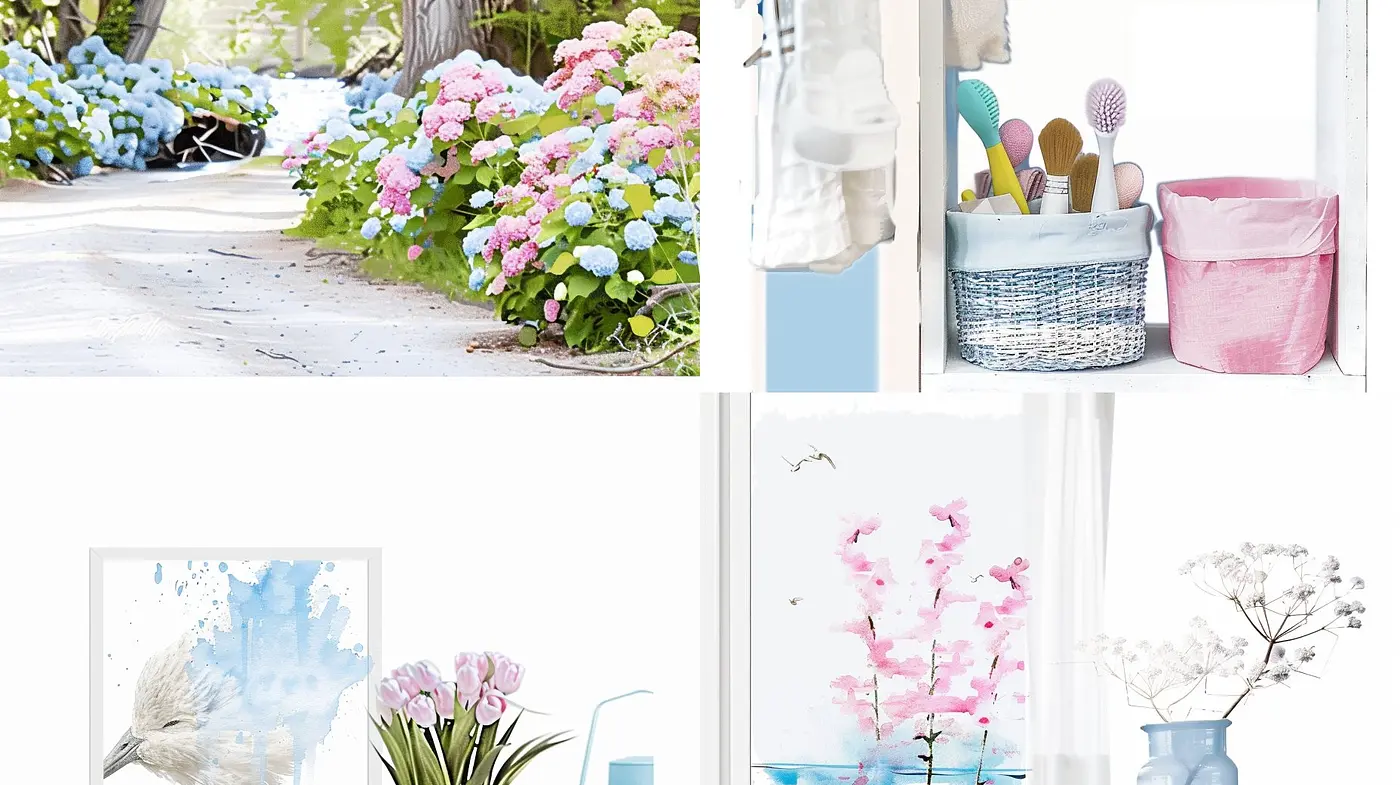 Ethereal Dreamscapes with Pastel Whispers and Delicate Textures - Midjourney sref style
