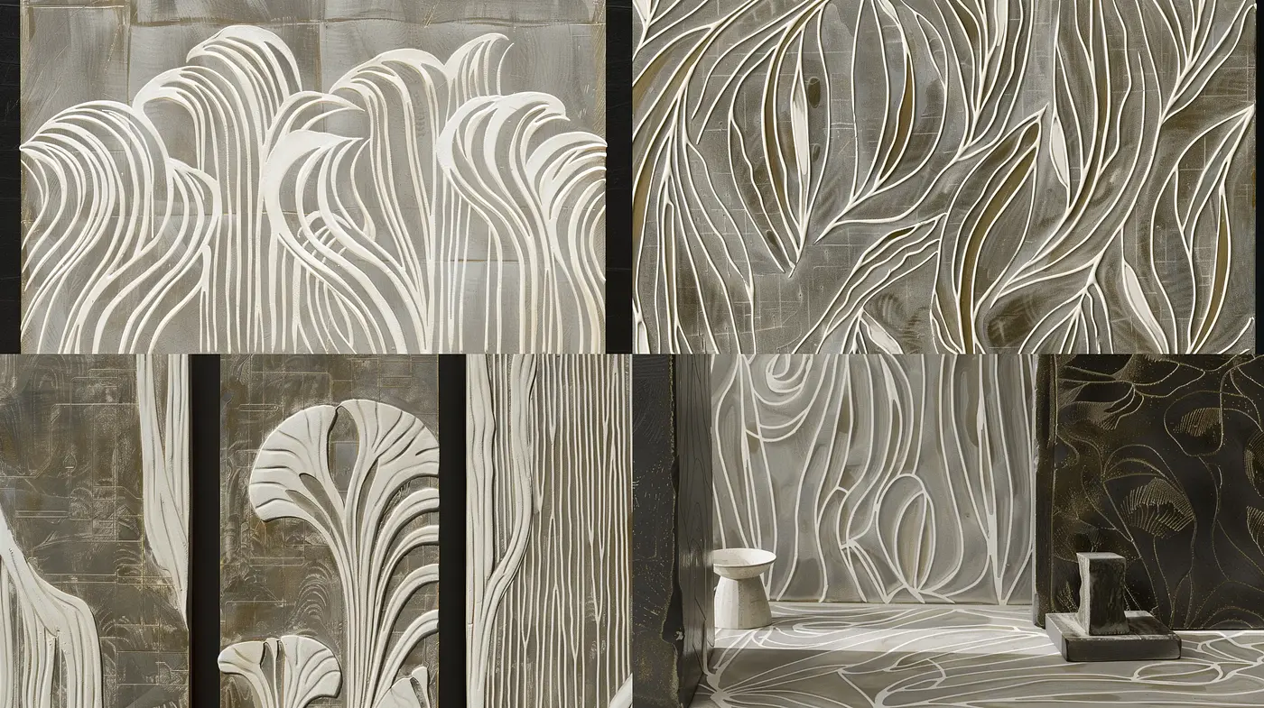 Monochromatic Elegance: A Dance of Graceful Lines and Muted Tones - Midjourney sref style
