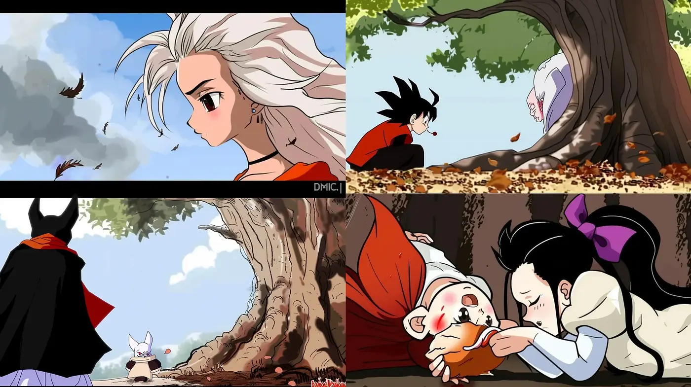Anime-Inspired Autumnal Harmony of Nostalgia and Affection - Midjourney sref style