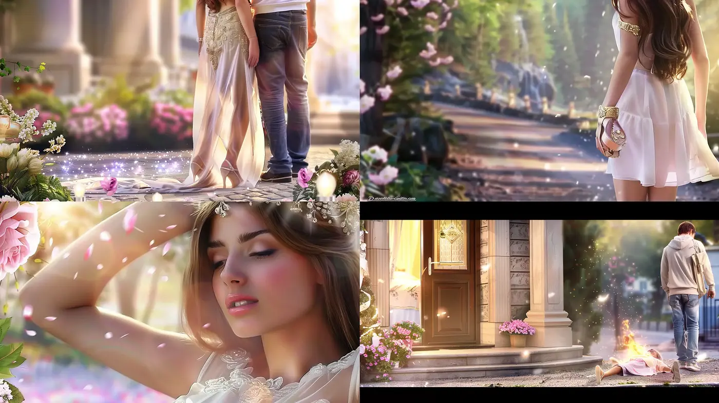 Consistent Elements of Romanticized Realism in Soft Pastel Tones - Midjourney sref style