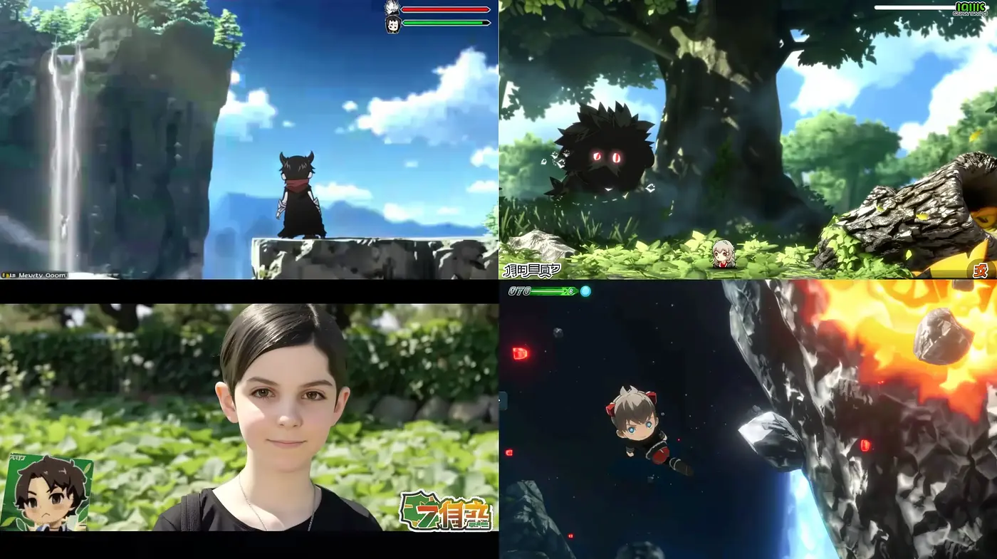 Digitally Rendered Anime-Inspired Adventure Vistas - Midjourney sref style