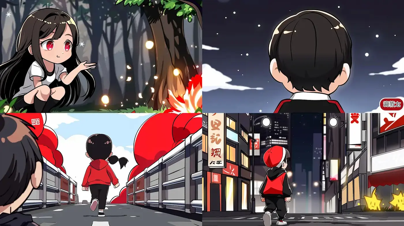 Playful and Whimsical Cartoon Aesthetic with a Distinctive Color Palette - Midjourney sref style