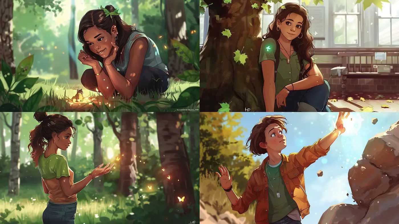 Ethereal Lightscapes: A Cohesive Journey Through Whimsical Environments - Midjourney sref style
