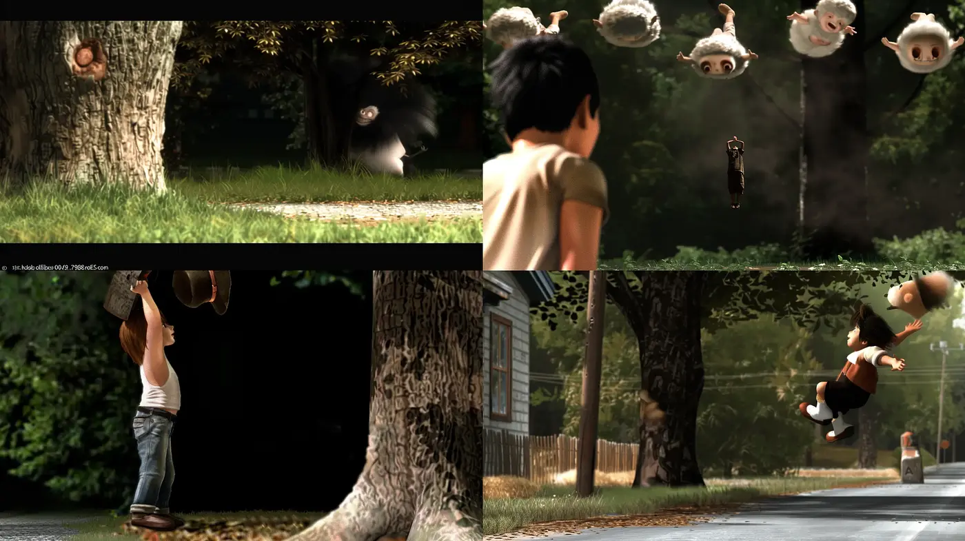Lush Chromatic Nostalgia in a Cinematic Rendering - Midjourney sref style