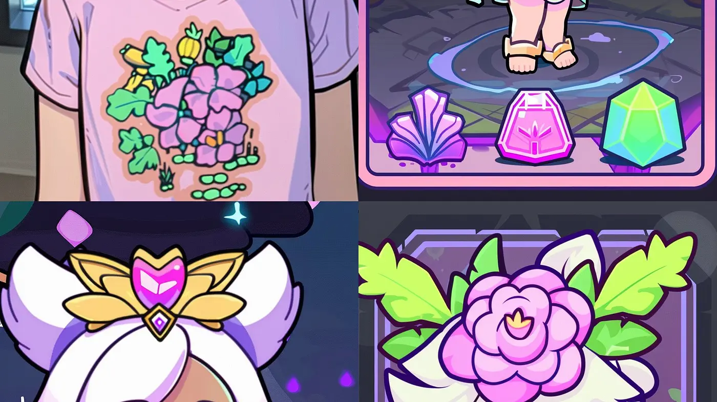 Consistent Elements in Diverse Magical Anime-Inspired Artworks - Midjourney sref style