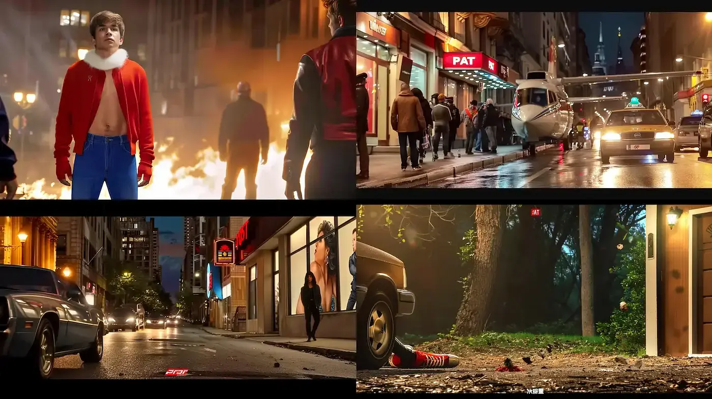 Cinematic Urban Twilight: A Fusion of Hyper-realistic and Neo-noir Aesthetics - Midjourney sref style