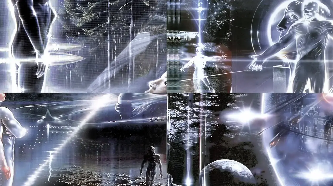 Futuristic and Ethereal Aesthetic with a Touch of Surrealism - Midjourney sref style