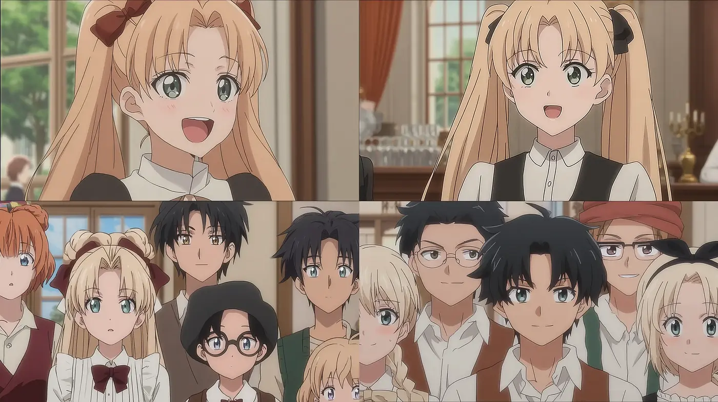 Charming and Expressive Anime-style Aesthetic with Intricate Character Design - Midjourney sref style