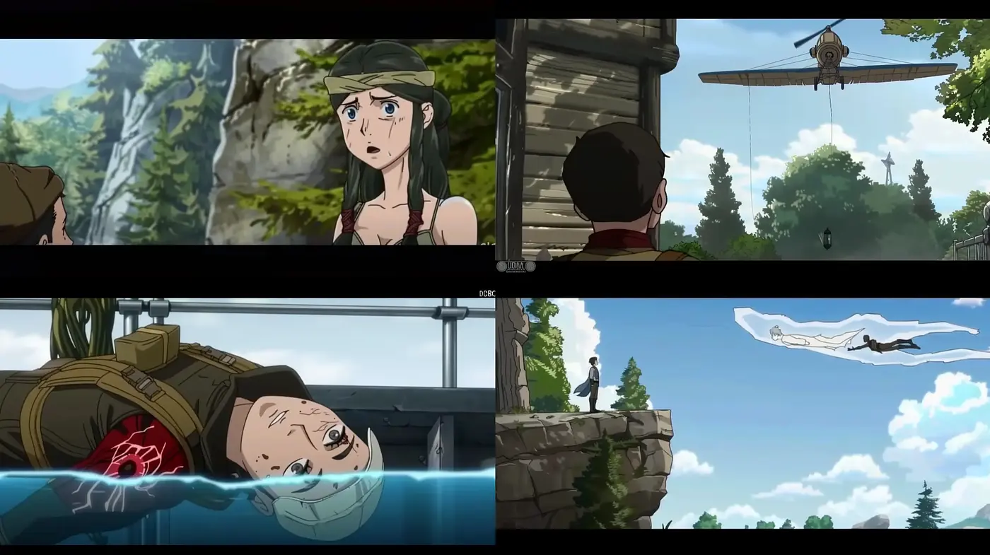 Serene Animated Adventure: Homage to Hayao Miyazaki's Ethereal Storytelling - Midjourney sref style