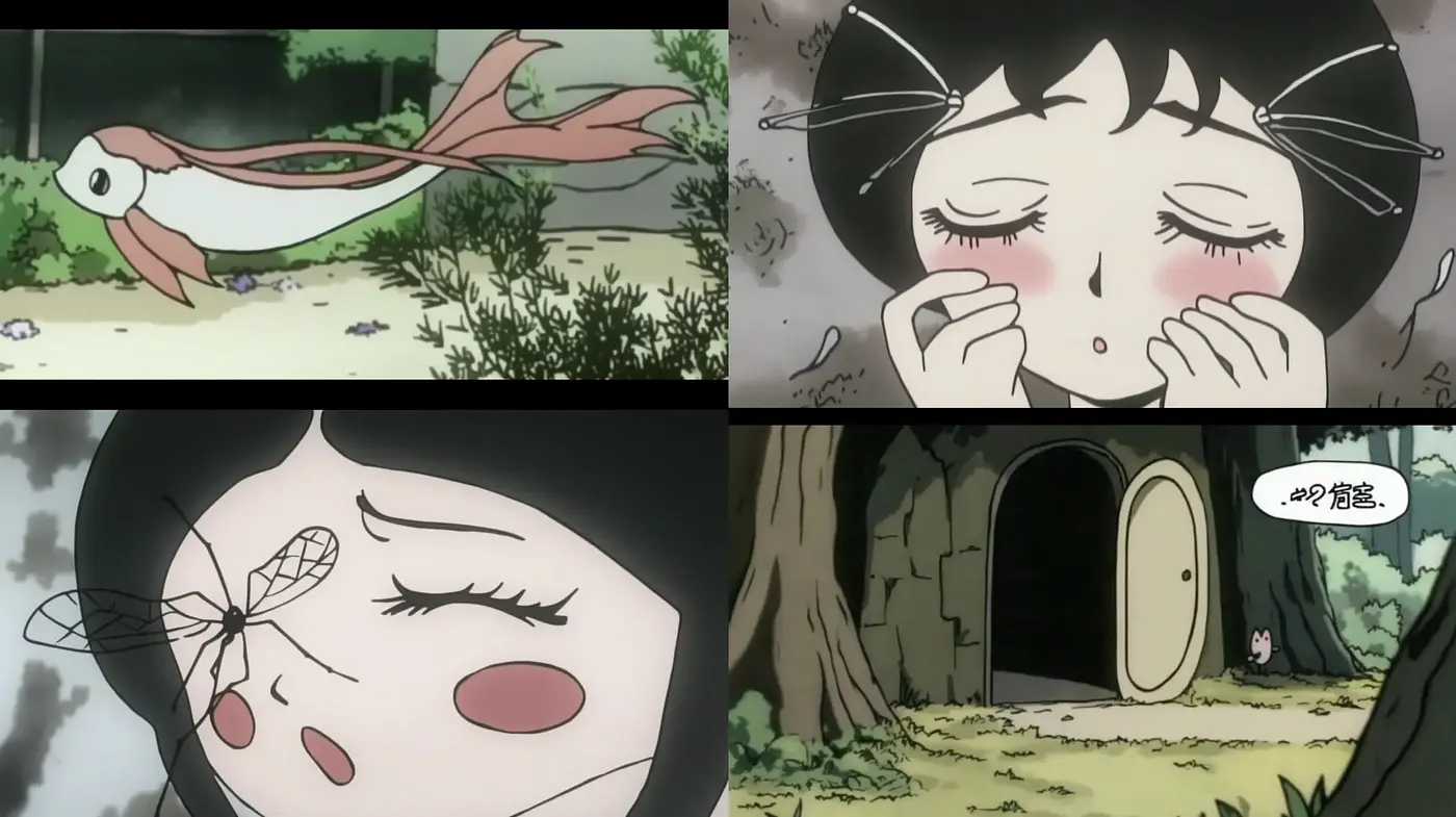 Whimsical Anime-Inspired Illustrative Fusion - Midjourney sref style