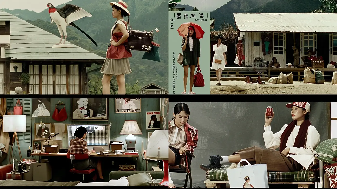 Cinematic Tapestry of Rustic Elegance and Solitude - Midjourney sref style