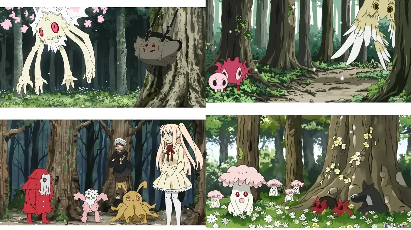 Enchanted Forest Whimsy in Anime Style - Midjourney sref style