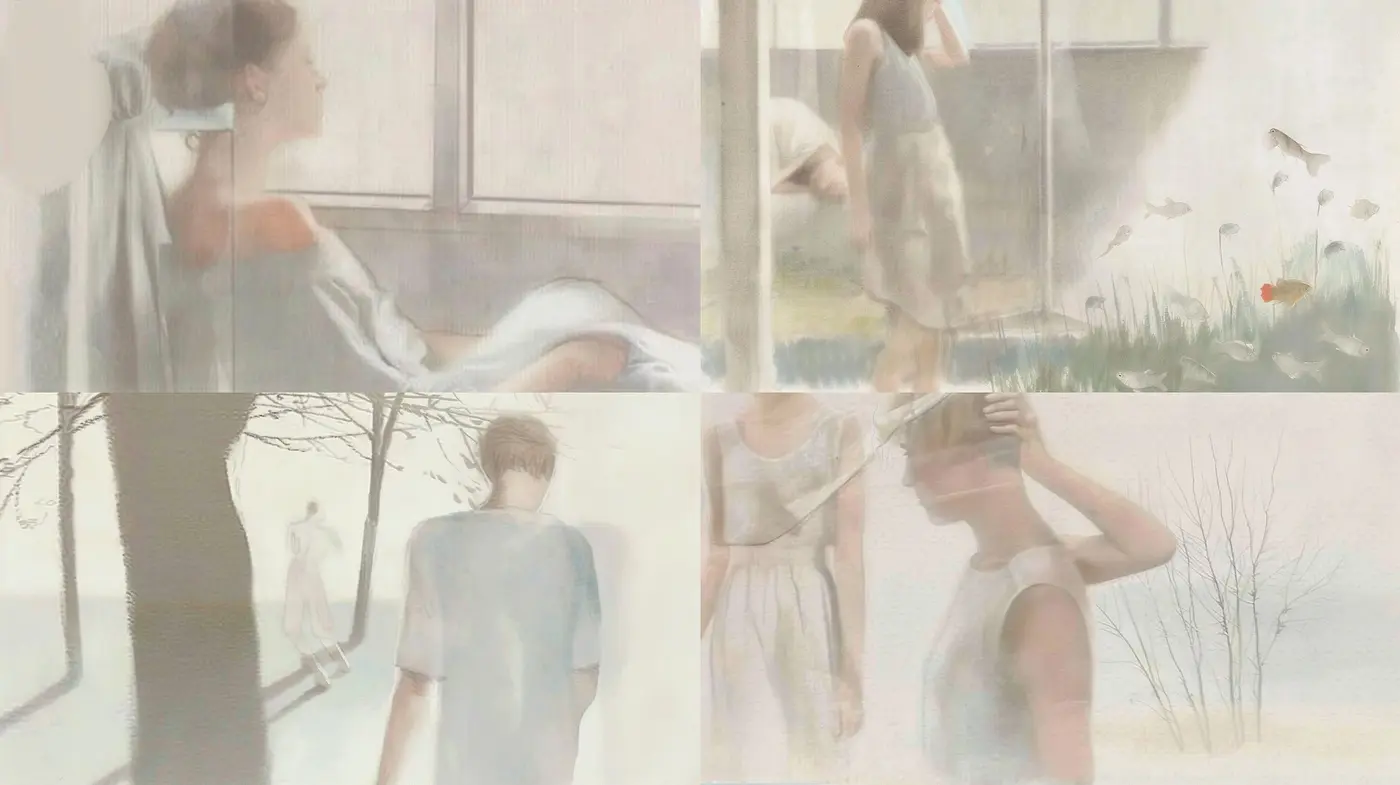 Ethereal Mists and Soft Hues: A Dreamlike Impressionist Homage - Midjourney sref style