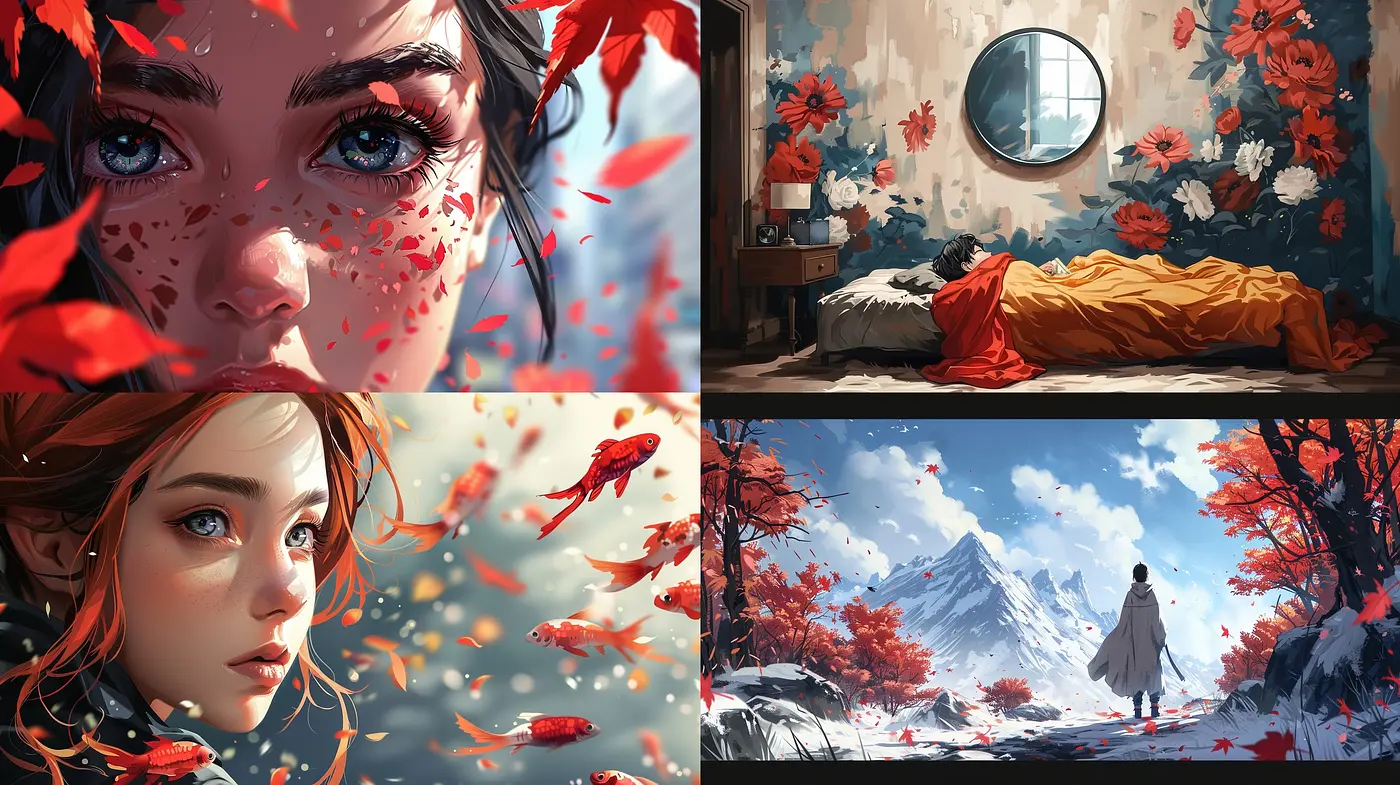 Ethereal Brushwork and Dreamlike Ambience: A Harmonious Blend of Fantasy Realism - Midjourney sref style