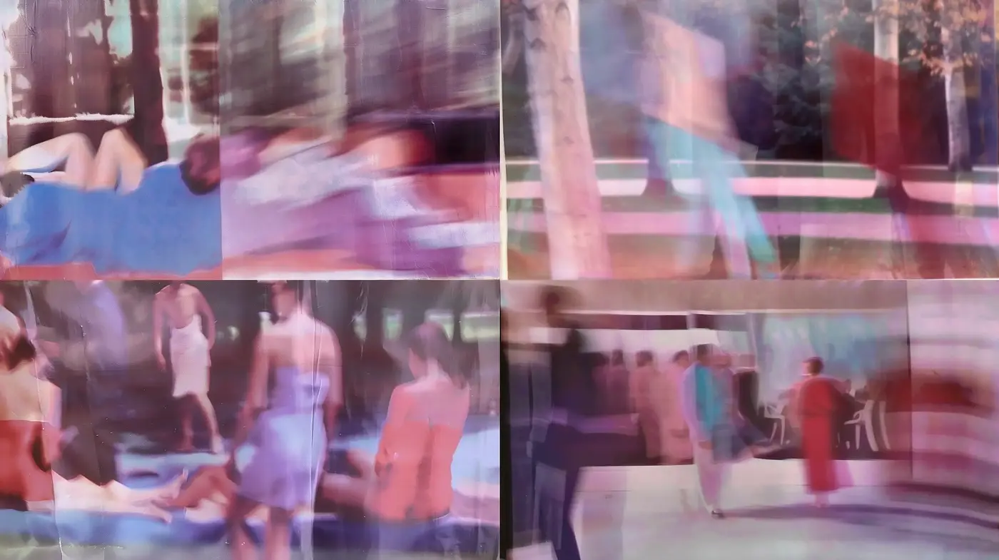Abstract Ethereal Echoes in Motion - Midjourney sref style