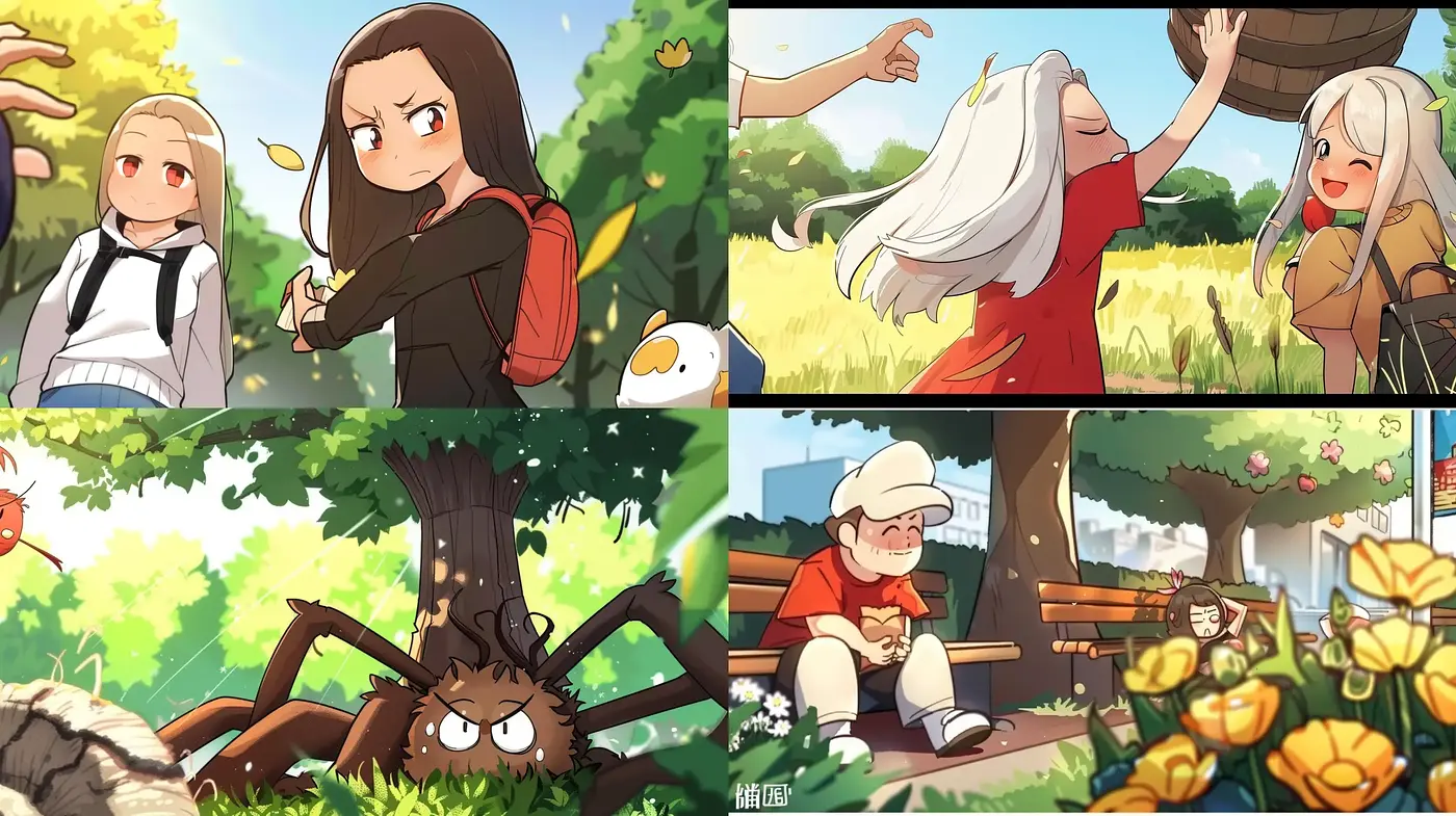 Warm and Harmonious Anime-Inspired Pastoral Imagery - Midjourney sref style
