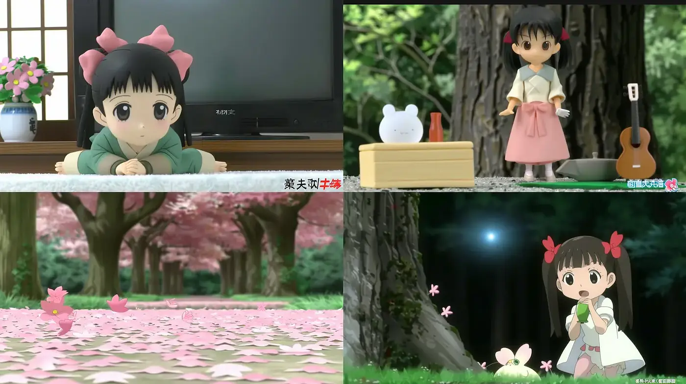 Whimsical and Dreamy Aesthetic With Childlike Charm - Midjourney sref style