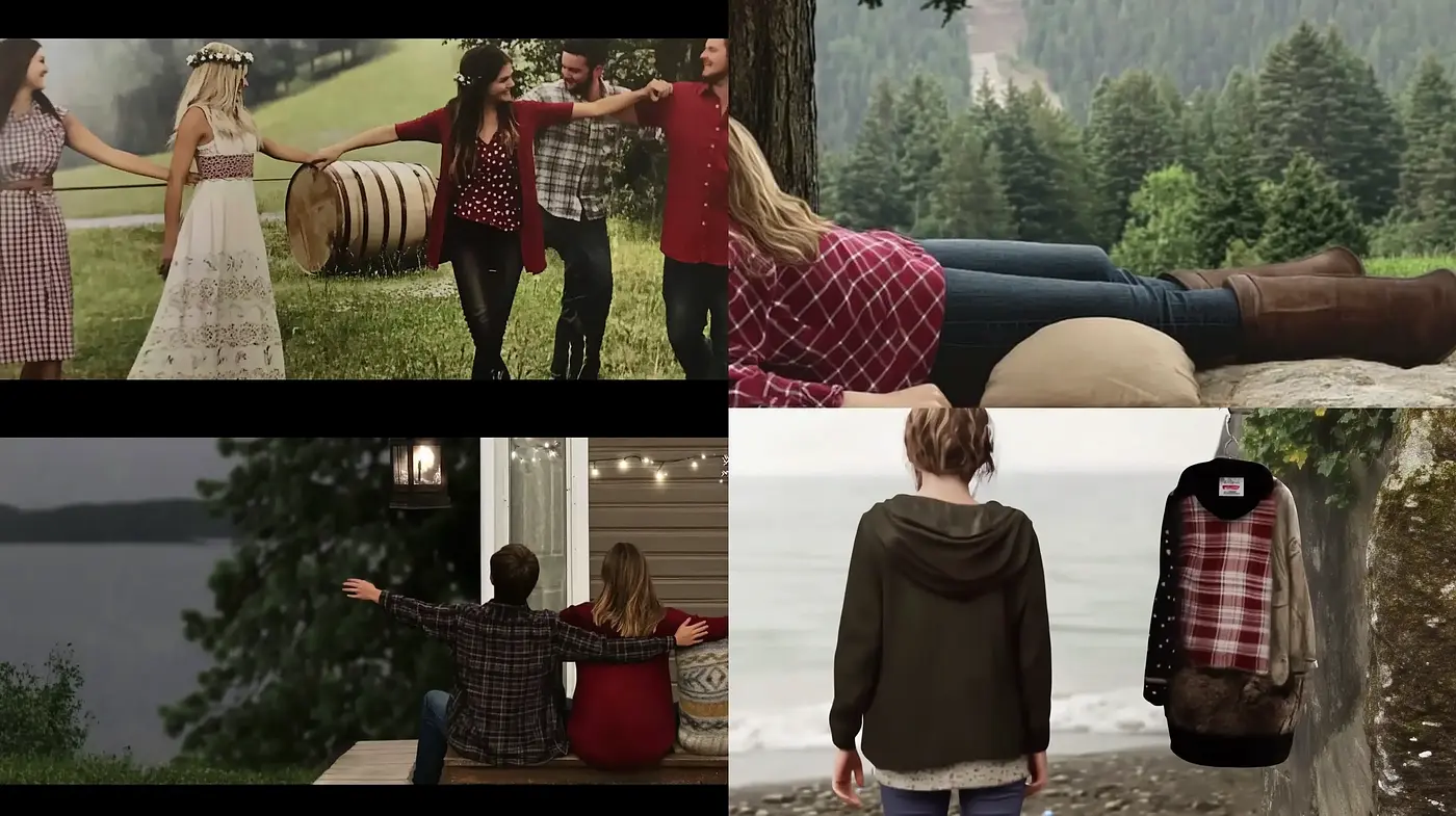 Rustic Elegance in Earthy Tones Embodied in Serene Countryside Scenes - Midjourney sref style