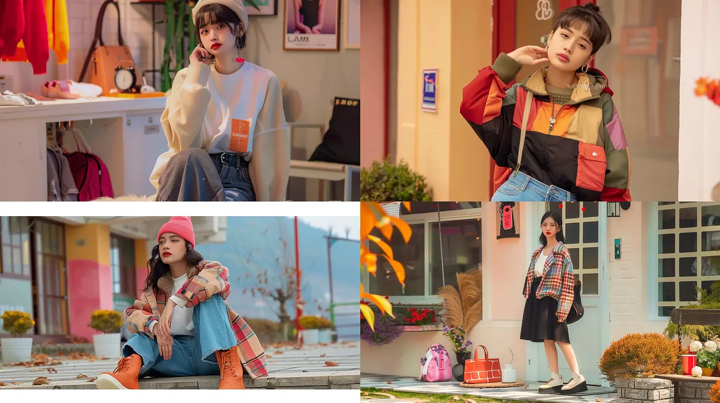 Harmonious Pastel Nostalgia: A Fusion of Warm Tones and Soft Textures - Midjourney sref style