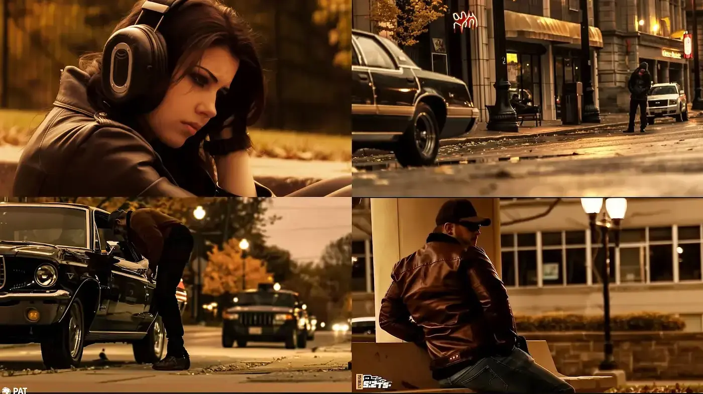 Autumnal Cinematic Melancholy: A Consistent Hyper-Realist Vision - Midjourney sref style