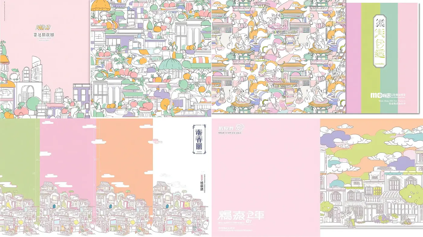 Charming and Whimsical Illustrative Style with a Cheerful Aesthetic - Midjourney sref style