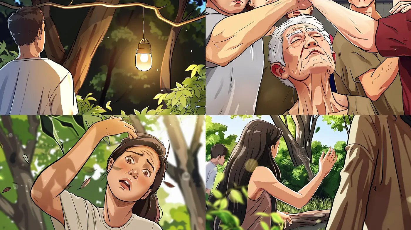 Lush Narrative Comic Art Style with Emotional Overtones - Midjourney sref style