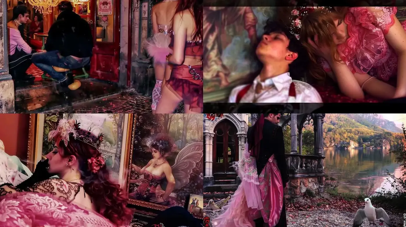 Ethereal and whimsical imagery with a romantic touch - Midjourney sref style